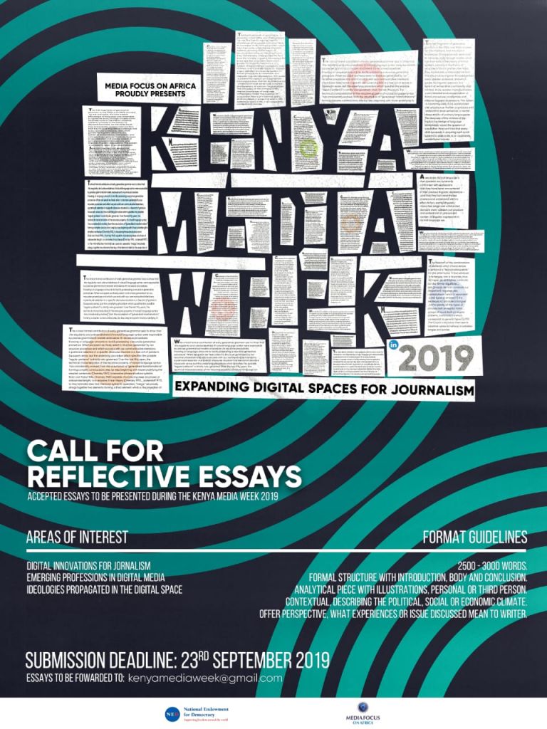 CALL FOR REFLECTIVE ESSAYS