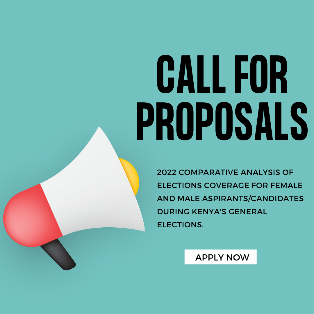 WE ARE HIRING: Call For Proposals
