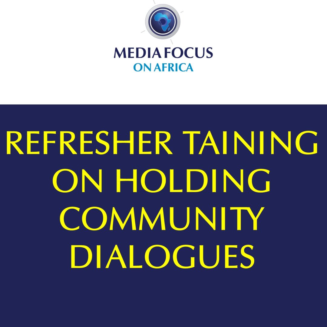 Holding Community Dialogues (Training)